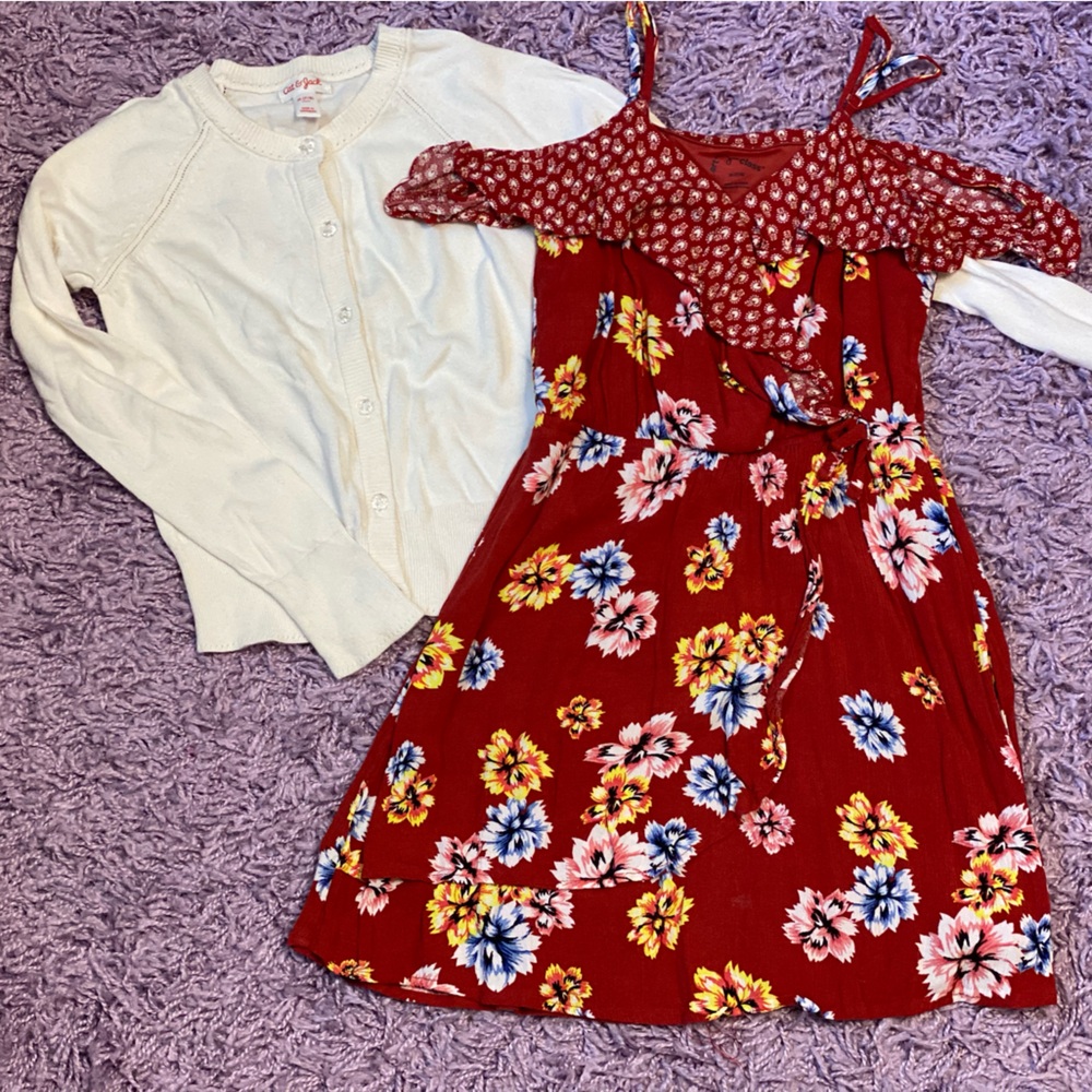 Art Class fall vibes girls dress size M 7/8 🍁